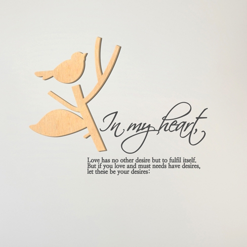 [우드스티커] 리틀트리 (반제품)