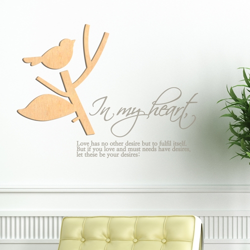 [우드스티커] 리틀트리 (반제품)