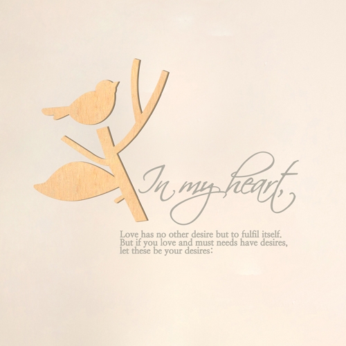 [우드스티커] 리틀트리 (반제품)