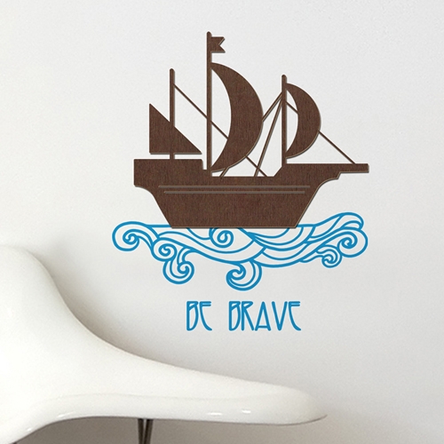 [우드스티커] 비브레이브 (컬러완제품)