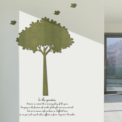 [우드스티커] 우든트리 (컬러완제품)