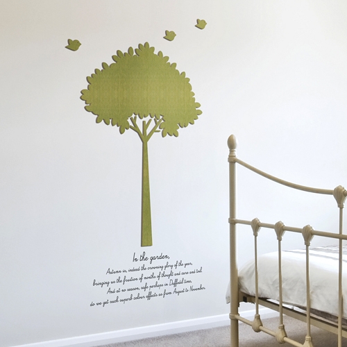 [우드스티커] 우든트리 (컬러완제품)