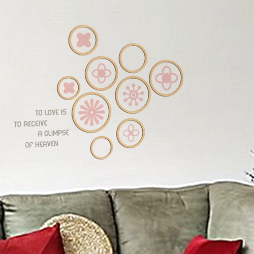 [우드스티커] 플라워라운드 (반제품)/[우드스티커] 플라워라운드 (반제품)