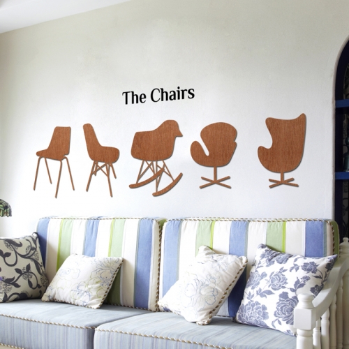 우드스티커- 더체어스 (컬러완제) 의자 W528 포인트