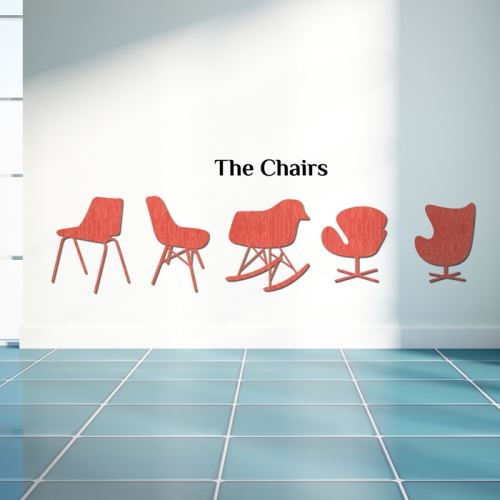 우드스티커- 더체어스 (컬러완제) 의자 W528 포인트