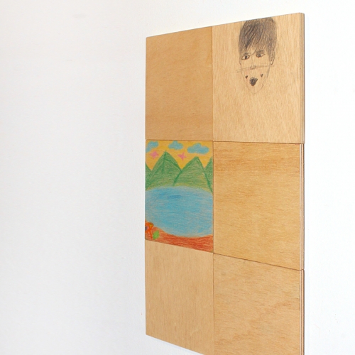 [우드스티커] 우드타일 (반제품) / 반제품(우드)