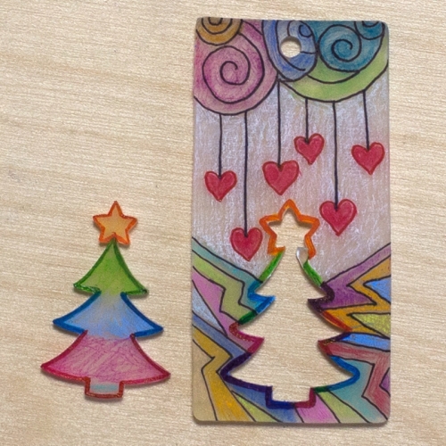 매직폴리미니 크리스마스태그 10장팩