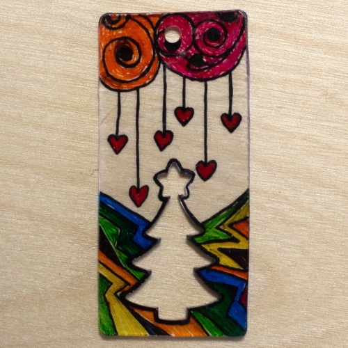 매직폴리미니 크리스마스태그 10장팩