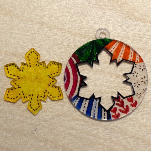 매직폴리미니 눈송이 10장팩