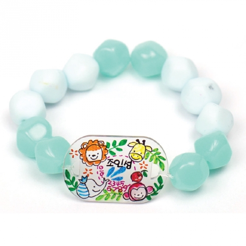 매직폴리미니 미아방지팔찌 심플 50장팩