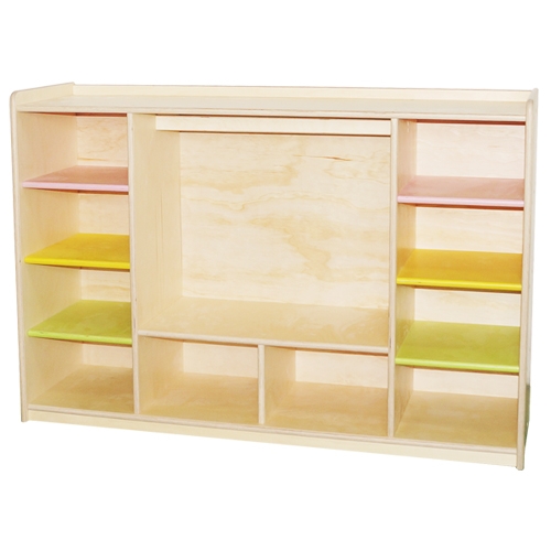 자작합판 원목 10인 옷걸이 사물함