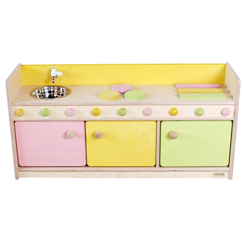 친환경 원목 컬러풀 주방놀이