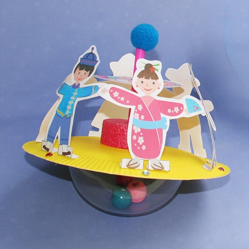 [탑키드] 다문화 강강술래 팽이(5set,동영상참조)