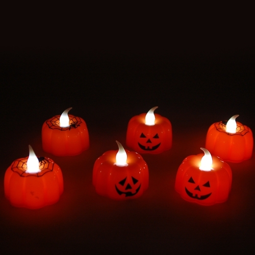 호박 램프(소)[12개] led 미니 조명