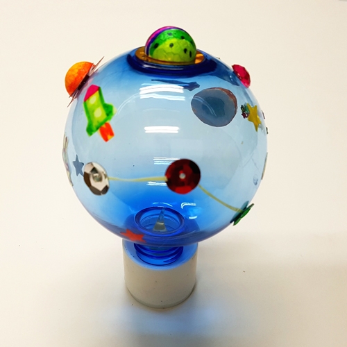 반짝이 우주볼 5인 (투명볼로 대체)