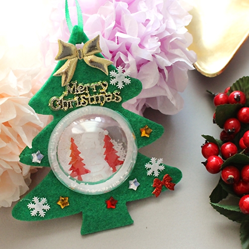 트리 볼록오너먼트 5set