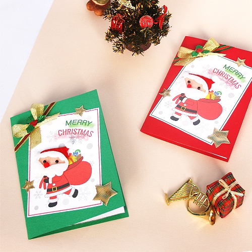 [만들기]크리스마스 팝업 산타카드(5set)
