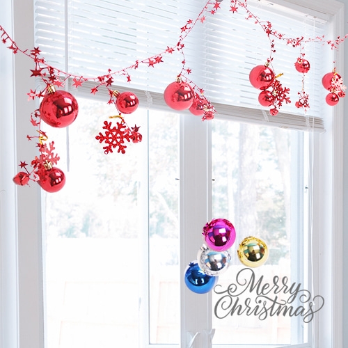 [탑키드]크리스마스 방울 가랜드