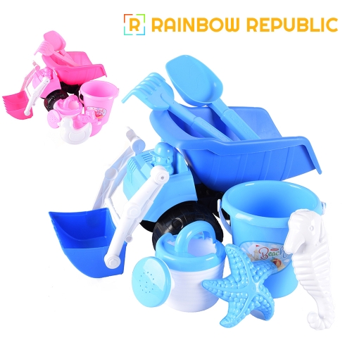 트럭불도저 모래놀이