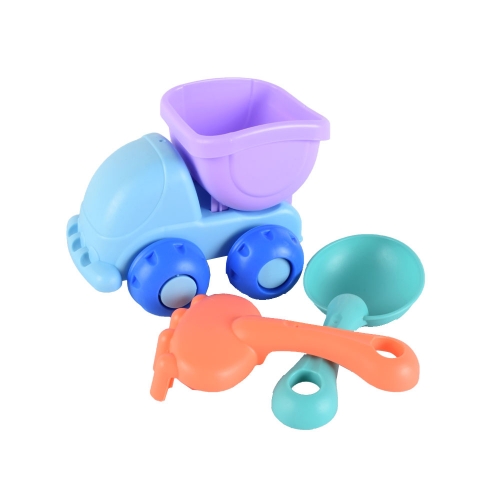 파스텔 미니트럭 모래놀이