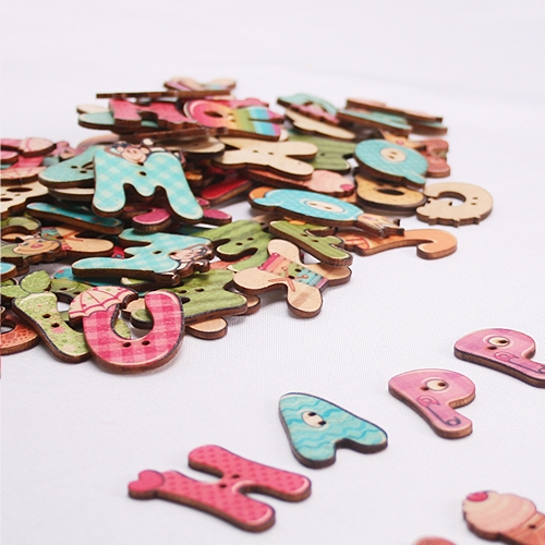 [탑키드]알파벳 우드비즈(25개)