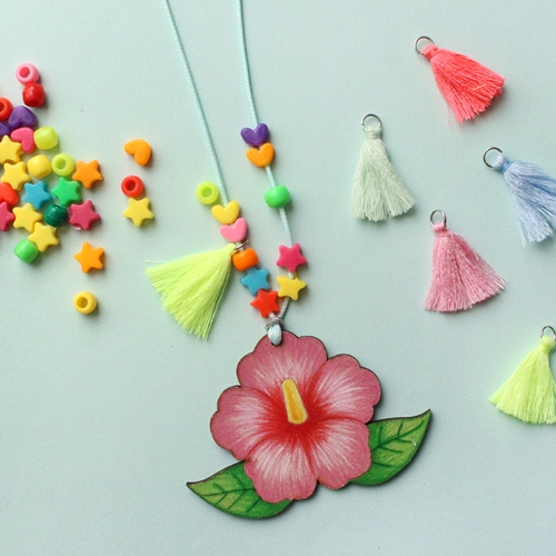 무궁화 목걸이 10set