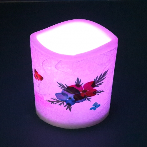 체험패키지,압화LED무지개양초무드등/참여수업/단체수업