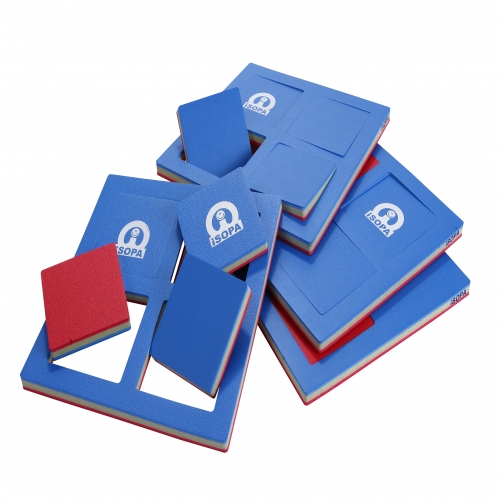 [아이소파] 전통놀이퍼즐 4P / 비석치기