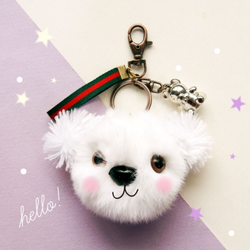 복실복실 강아지 키링만들기 5set