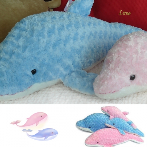 돌고래인형쿠션 대80/국산