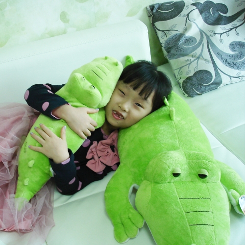 쿠션베개/악어인형 대80/동물쿠션&베개