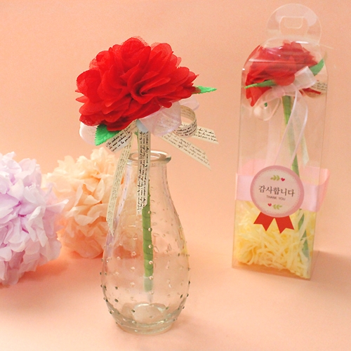 카네이션 볼펜 5set