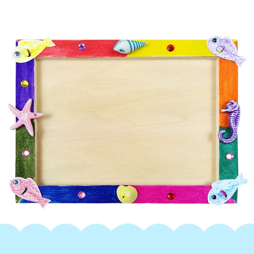 바다나무액자꾸미기