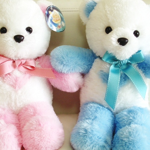 어린이날선물/러브달이곰 중55/한울반달곰/칼라곰인형