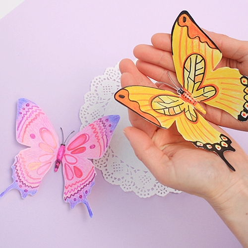 반제품 자석나비(1개)