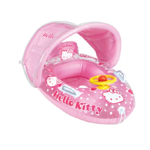 헬로키티 파라솔핸들보행기튜브/햇빛차단그늘막/안전손잡이/유아보행기튜브