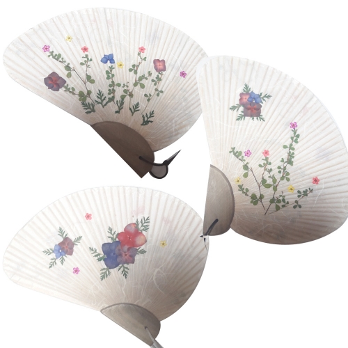 조가비부채 만들기 中/체험패키지,압화