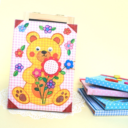 만들기세트 곰돌이 북아트 만들기(10set)