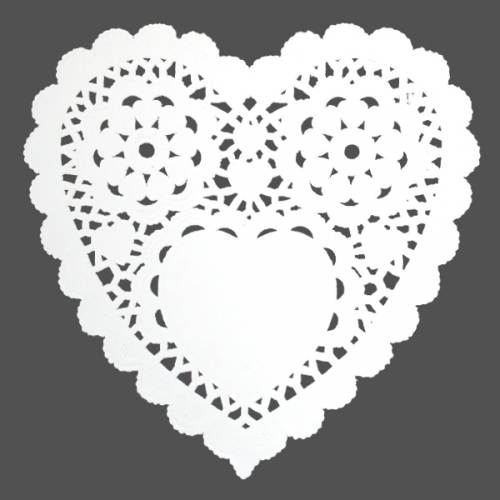 도일리페이퍼 하트 (크기선택/100매)