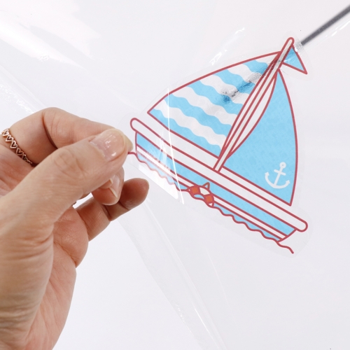 메이크문구 M.098 스티커여름우산꾸미기