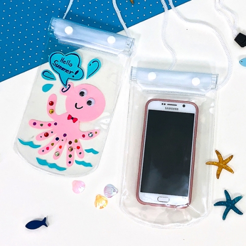 [탑키드] 핸드폰 목걸이 지갑