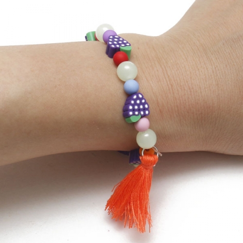 포도 야광 비즈팔찌(1개)