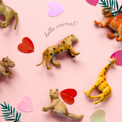 헬로우 애니멀피규어 세트