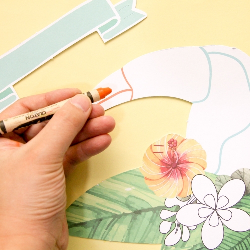 민트트로피컬 모빌 만들기 5set