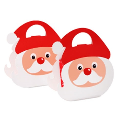 크리스마스 X-B17 루돌프/산타통통핸들상자 1개 크리스마스포장