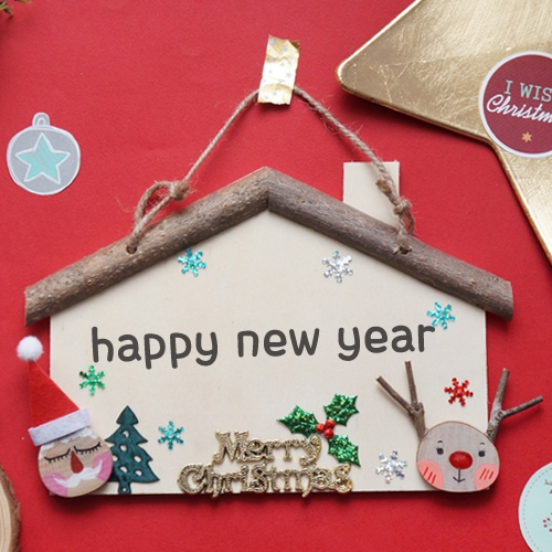 산타 하우스 문패 5set