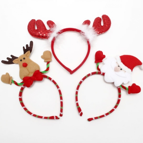 크리스마스 머리띠 3종