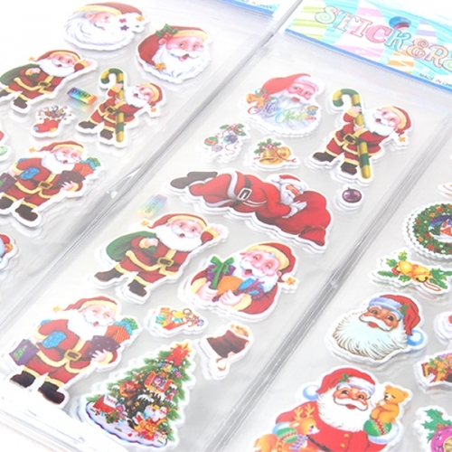 크리스마스스펀지스티커[150원×60개]