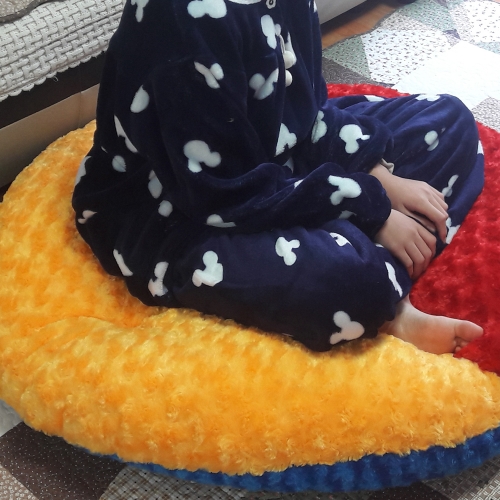 휴식공간편안한쿠션/국산구름방석쿠션90