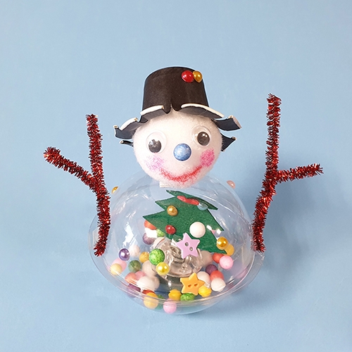 오뚝이눈사람 LED 무게중심